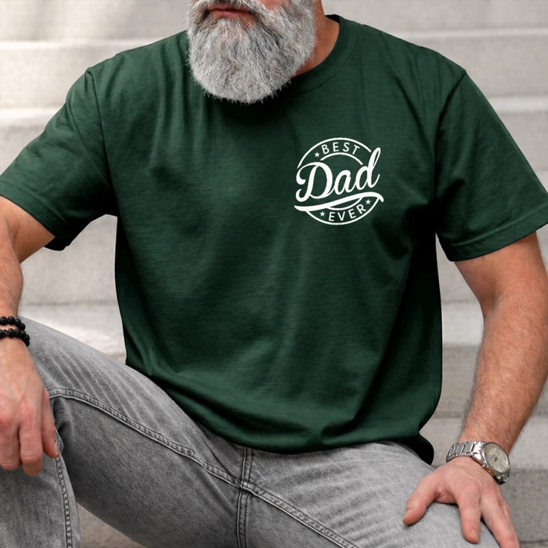 Custom Photo T-shirt - Personalized Father's Day Gifts For Dad, Grandpa - Dad Means Everything