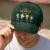 Custom Cap - Personalized Father's Day Gifts For Dad, Grandpa - Built Strong, Raised Better