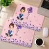 Custom Charging Mat - Personalized Best Friend Birthday Gifts For Women, Besties, Sisters, BFF, Family, Yourself - My Little Heartbeat Forever
