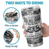Custom Tumbler - Personalized Father's Day Birthday Gifts For Son - Never Forget How Much You Are Loved
