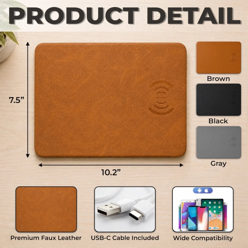 Custom Charging Mat - Personalized Anniversary Wedding Gifts For Husband And Wife, Him And Her - Better Together Since