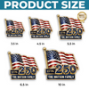 Custom Acrylic Fridge Magnet - Personalized America 250th Anniversary Gifts For Mom, Dad, Brother, Sister, Kids - Freedom Never Fades