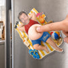 Custom Photo Dad Bod Belly Squishy Acrylic Fridge Magnet – Personalized Father's Day Funny Gifts For Dad, Grandpa –  Vacation Mode