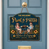 Custom Wood Sign - Personalized Summer Vacation And Travel Gifts For Husband And Wife, Him And Her - Where Summer Never Ends