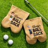 Custom Flannel Golf Ball Bag Sack - Personalized Birthday Gifts For Golf Lovers, Sports Fans, Sports Lovers - Fairways And Good Days