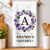 Custom Kitchen Towel - Personalized Best Friend Birthday Gifts For Women, Besties, Sisters, BFF, Yourself - Our Little Homemade Paradise
