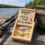 Custom Fishing Lure - Personalized Father's Day Fishing Gifts For Fisherman, Dad, Grandpa - Lake Days Best Days