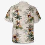 Custom Photo Dog Vibes And Beach Tides - Dog & Cat Personalized Custom Unisex Tropical Hawaiian Aloha Shirt - Summer Vacation Gift, Gift For Dog Lovers