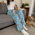 Custom Photo Pawsome Christmas Vibes! - Dog & Cat Personalized Custom Pajama Pants - Christmas Gift For Dog Lovers, Pet Owners