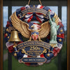 Custom Wood Sign - Personalized America 250th Anniversary Gifts For Mom, Dad, Brother, Sister, Kids - Liberty Looks Good On Everyone