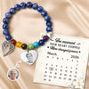 Custom Photo Rainbow Bridge Bracelet - Personalized Memorial Sympathy Gifts For Loss Of Mom, Dad - Forever In Our Hearts