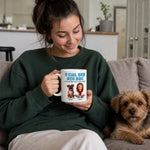 Custom Mug - Personalized Christmas Birthday Gifts For Dog Cat Lovers, Dog Dad And Mom, Cat Owners - Pets Make Lives Whole