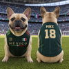 Custom Mexico World Football Pet Jersey - Personalized Birthday Gifts For Football Dog Cat Lovers, Dog Dad And Mom, Cat Owners - Furry Champion