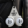 Custom Golf Ball Tee Holder - Personalized Birthday Gifts For Golf Lovers, Sports Fans, Sports Lovers - Golf More Worry Less