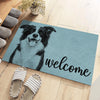 Custom Photo Home Decor Decorative Mat - Personalized Birthday Gifts For Dog Cat Lovers, Dog Dad And Mom, Cat Owners - Paws Make Life Better