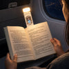 Custom Clip LED Reading Lamp - Personalized Bookish Gifts For Book Lovers, Bookworms, Readers - Reading Is My Happy Place