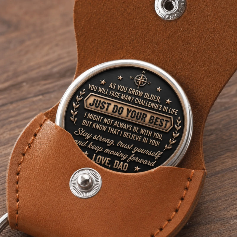 Custom Just Do Your Best Son Gifts - Personalized Pocket Hug