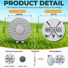 Custom Golf Ball Marker - Personalized Birthday Gifts For Golf Lovers, Sports Fans, Sports Lovers - Swing With Purpose