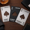 Custom Ace Of Spades Bottle Opener - Personalized Groomsmen Proposal Wedding Gifts For Groomsmen - Proud Groomsman