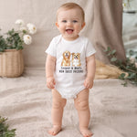 Custom Photo Baby Onesie -  Personalized Baby Shower, Gender Reveal Gifts For New Moms, New Dads, New Parents, Dog Cat Lovers - Newest Member Of The Pack