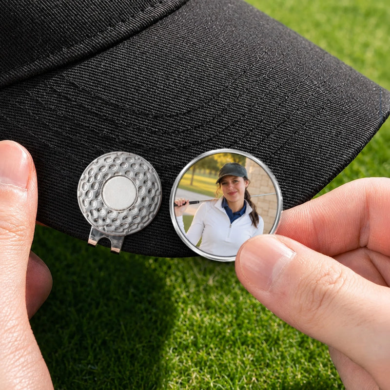 Custom Photo Golf Ball Marker - Personalized Birthday Gifts For Golf Lovers, Sports Fans, Sports Lovers - Where Patience Meets Precision