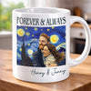 Custom Photo Mug - Personalized Anniversary Wedding Gifts For Husband And Wife, Him And Her - Forever To Go