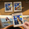 Custom Photo Car Visor Clip - Personalized Anniversary Wedding Gifts For Husband And Wife, Him And Her - Love You Forever & Always
