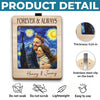 Custom Photo Car Visor Clip - Personalized Anniversary Wedding Gifts For Husband And Wife, Him And Her - Love You Forever & Always