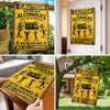 Custom Home Decor Metal Sign - Personalized Birthday Camping Gifts For Campers - Warning Camping Addiction