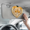 Custom Car Visor Clip - Personalized Memorial Sympathy Gifts For Loss Of Mom, Dad - Loved Beyond Words Always