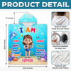 Custom Poncho Beach Towel - Personalized Summer Vacation And Travel Gifts For Women, Men, Kids - Starfish On The Beach