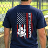 Custom Photo Unisex T-shirt - Personalized America 250th Anniversary, Birthday Gifts For Dog Lovers, Dog Dad - Beloved Dog Dad Ever