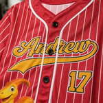 Custom Kids Baseball Jersey - Personalized Birthday Gifts For Kids - Little Dream Big Adventures