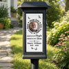 Custom Photo Solar Garden Light - Personalized Memorial Sympathy Gifts For Loss Of Mom, Dad - Forever In Our Hearts