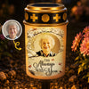 Custom Photo Solar Stake Lights - Personalized Memorial Sympathy Gifts For Loss Of Mom, Dad - Your Memory Shines On