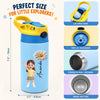 Custom Kids Insulated Water Bottle - Personalized Back To School Gifts For Kids - New Year New Adventures