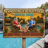 Custom Home Decor Metal Sign - Personalized  Summer Vacation And Travel Gifts For Husband And Wife, Him And Her - Our Favorite Escape, Kept Forever