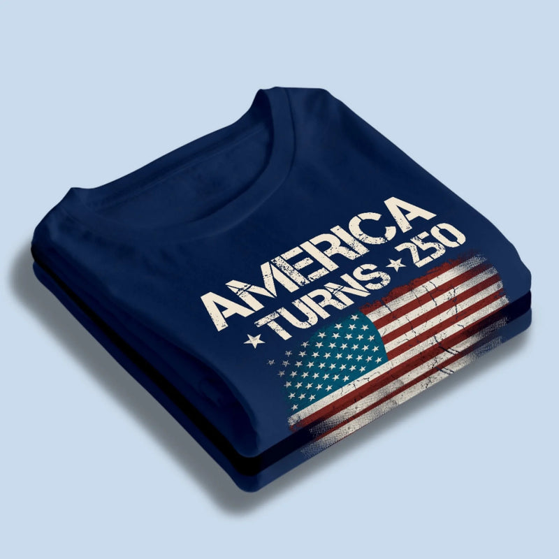 Custom Unisex T-shirt, Premium T-shirt, Hoodie - Personalized America 250th Anniversary Gifts For Men And Women - Born To Shine In The Land Of The Free