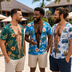 Custom Funny T-shirt - Personalized Summer Vacation And Travel Gifts For Men, Husband, Dad - Too Hot To Handle