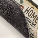 Custom Home Decor Decorative Mat - Personalized Anniversary Wedding Camping Gifts For Campers, Husband And Wife, Him And Her - Home Is Where We Park It