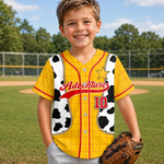 Custom Kids Baseball Jersey - Personalized Birthday Gifts For Kids - Every Day Is An Adventure