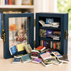 Custom Anxiety Mini Bookshelf Ornament - Personalized Bookish Gifts For Book Lovers, Bookworms, Readers - Books Before Bed