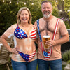 Custom Funny Patriotic T-shirt - Personalized Birthday Gifts For Women - Freedom Never Looked So Hot