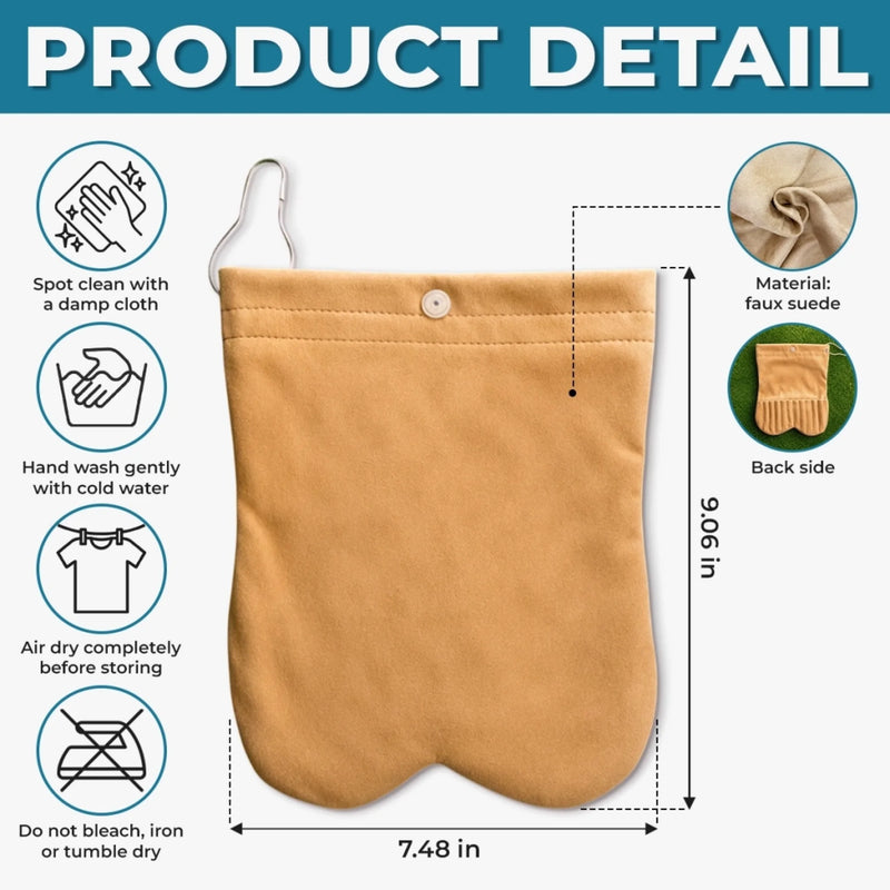 Custom Flannel Golf Ball Bag Sack - Personalized Birthday Gifts For Golf Lovers, Sports Fans, Sports Lovers - King Of The Golf Course