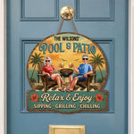 Custom Wood Sign - Personalized Summer Vacation And Travel Gifts For Husband And Wife, Him And Her - Best Travel Partner For Life