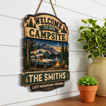 Custom Wood Sign - Personalized Birthday Camping Gifts For Campers, Mom, Dad, Brother, Sister, Kids - Rustic Charm, Endless Memories