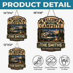 Custom Wood Sign - Personalized Birthday Camping Gifts For Campers, Mom, Dad, Brother, Sister, Kids - Rustic Charm, Endless Memories