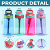 Custom 16oz Plastic Kids Water Bottle - Personalized Back To School Gifts For Kids - Kids Blossom With Every Drink