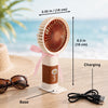 Custom Handheld Fan - Personalized Wedding Party Favor Gifts For Guests, Adults - Bridal Party Main Cooling Crew