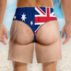 Custom Funny Patriotic Men Swim Trunks - Personalized Summer Vacation And Travel Gifts For Men - Born For Summer